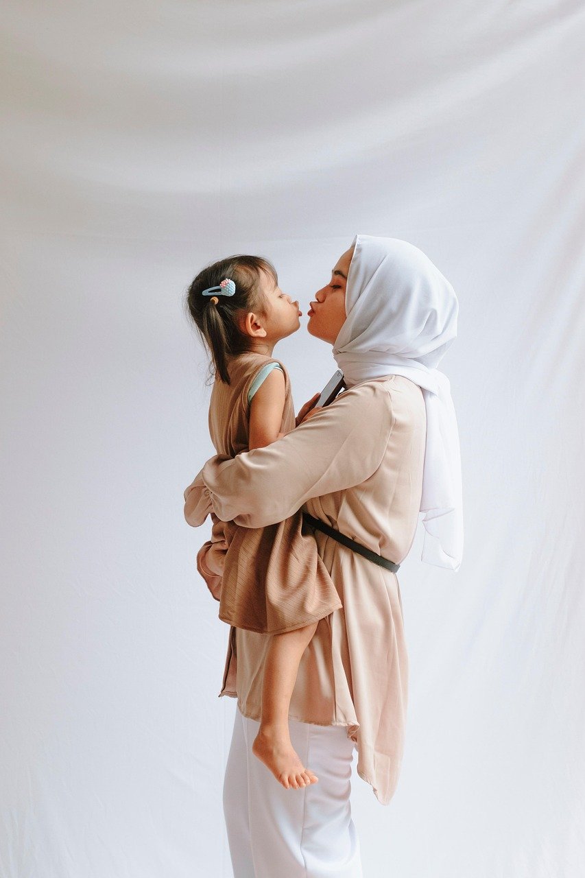 motherhood, kiss, happy mothers day, romantic, relationship, child, mother, daughter, kid, moment, white background, iphone wallpaper, mom, mum, love